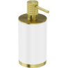 Mexen Triv distribuitor de săpun de podea, alb/auriu periat - 70A33059-55W