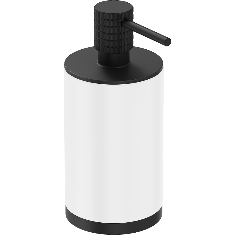 Mexen Triv dozator de săpun de sine stătător, alb/negru - 70A33059-70W