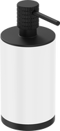 Mexen Triv álló szappanadagoló, fehér/fekete - 70A33059-70W
