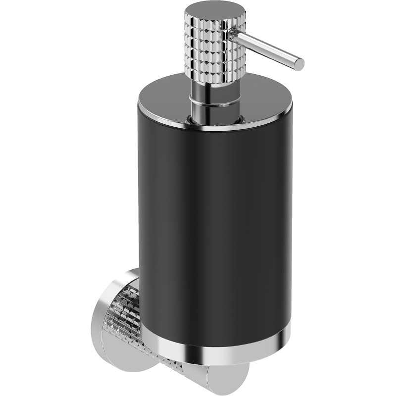 Mexen Triv dispenser pentru săpun, negru/crom - 70A33058-00B
