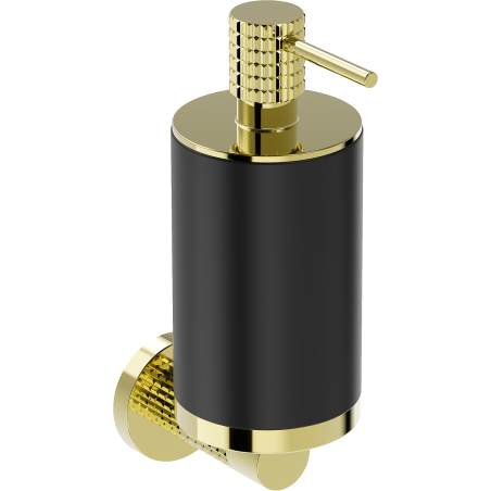 Mexen Triv distribuitor săpun, negru/auriu - 70A33058-50B