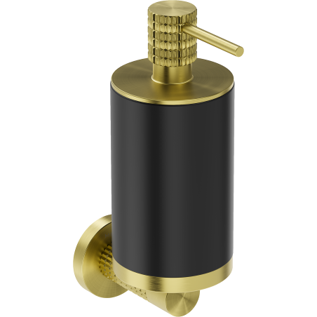 Mexen Triv dispenser de săpun, negru/auriu periat - 70A33058-55B