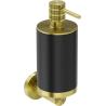 Mexen Triv dispenser de săpun, negru/auriu periat - 70A33058-55B