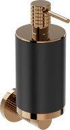 Mexen Triv dispenser de săpun, negru/aur roz - 70A33058-60B