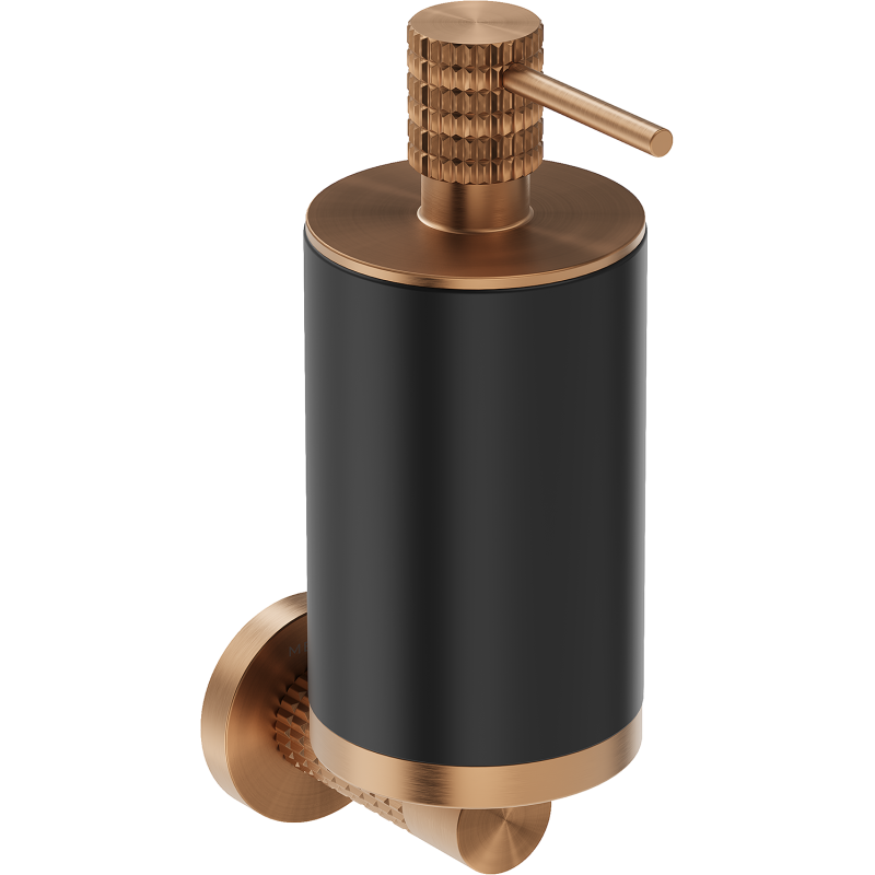 Mexen Triv dispenser de săpun, negru/cupru periat - 70A33058-65B