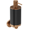 Mexen Triv dispenser de săpun, negru/cupru periat - 70A33058-65B