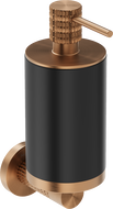Mexen Triv szappanadagoló, fekete/csiszolt réz - 70A33058-65B
