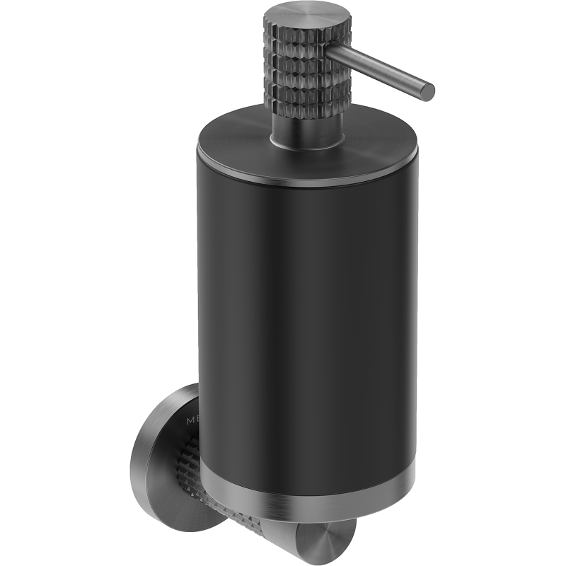 Mexen Triv distribuitor de săpun, negru/gri arma periat - 70A33058-66B