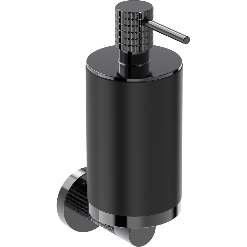 Mexen Triv distribuitor săpun, negru/crom negru - 70A33058-73B