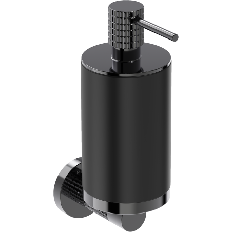 Mexen Triv distribuitor săpun, negru/crom negru - 70A33058-73B