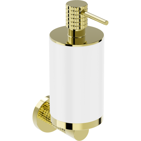 Mexen Triv dispenser de săpun, alb/auriu - 70A33058-50W