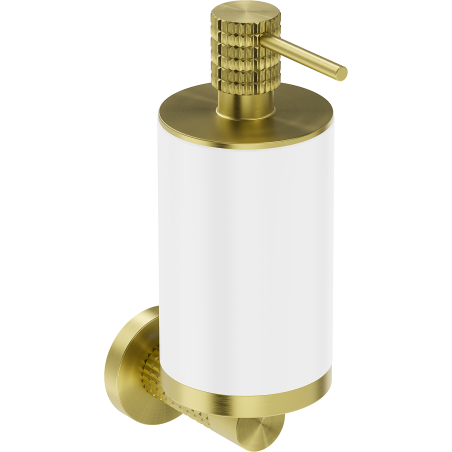 Mexen Triv dispenser de săpun, alb/auriu periat - 70A33058-55W