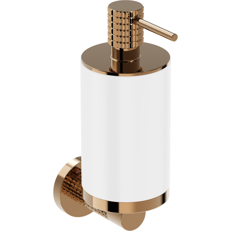 Mexen Triv dispozitiv de săpun, alb/aur roz - 70A33058-60W