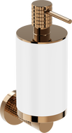Mexen Triv szappanadagoló, fehér/rózsaarany - 70A33058-60W