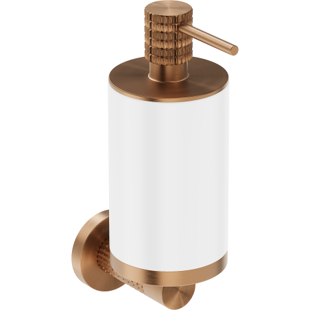 Mexen Triv dispenser pentru săpun, alb/cupru periat - 70A33058-65W