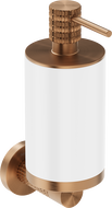 Mexen Triv szappanadagoló, fehér/kefezett réz - 70A33058-65W