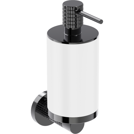 Mexen Triv distribuitor săpun, alb/negru cromat - 70A33058-73W