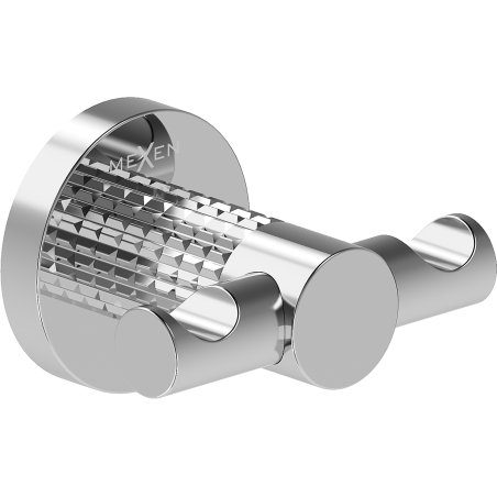 Mexen Triv cârlig dublu pentru prosop, crom - 70A33012-00