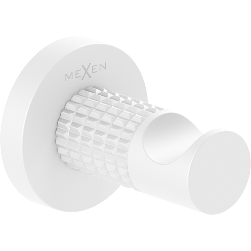 Mexen Triv törölközőhorog, fehér - 70A33011-20