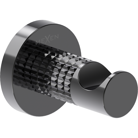 Mexen Triv cârlig pentru prosop, crom negru - 70A33011-73