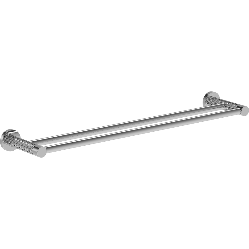 Mexen Triv cuier dublu pentru prosop, crom - 70A33047-00