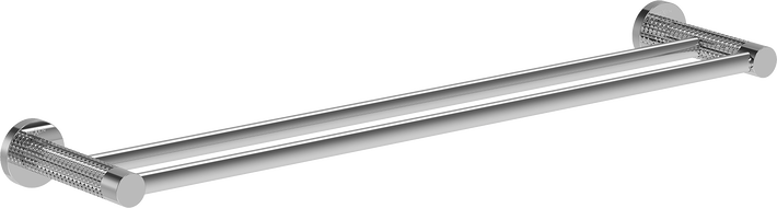 Mexen Triv kettős törölközőtartó, króm - 70A33047-00