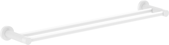 Mexen Triv cuiere dublu pentru prosoape, alb - 70A33047-20