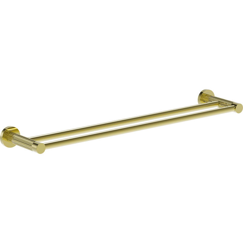 Mexen Triv cârlig dublu pentru prosop, auriu - 70A33047-50