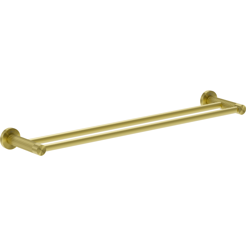 Mexen Triv suport dublu pentru prosop, auriu periat - 70A33047-55