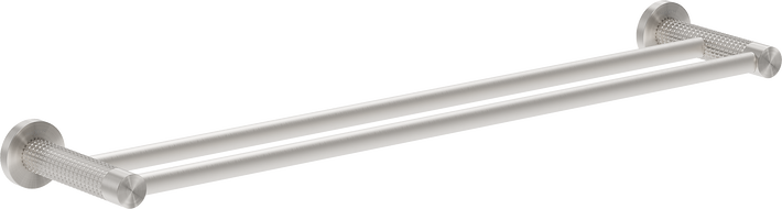 Mexen Triv dupla törölközőtartó, matt nikkel - 70A33047-97