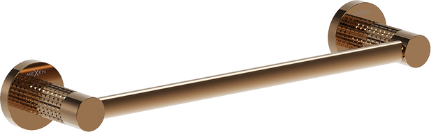 Mexen Triv törölközőtartó, rózsaarany - 70A33041-60