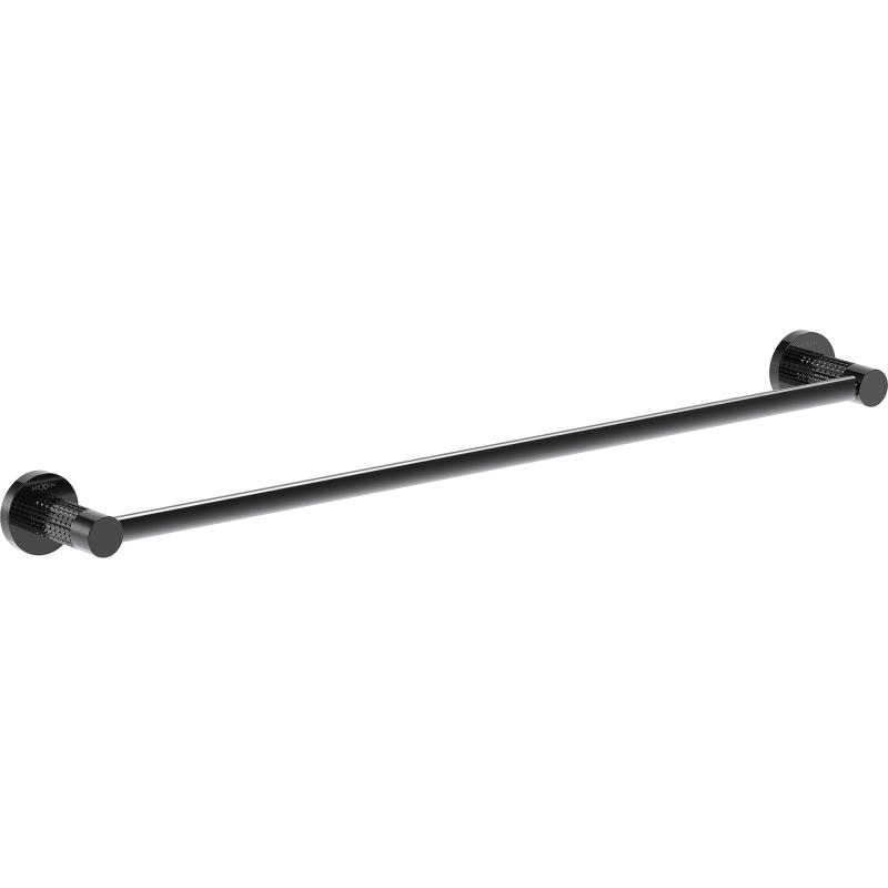 Mexen Triv cuiere pentru prosoape, crom negru - 70A33045-73