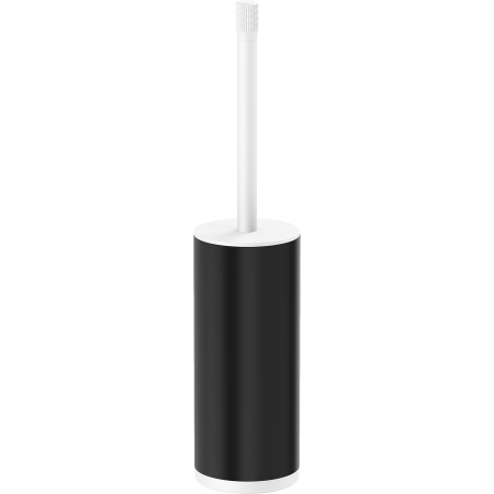 Mexen Triv álló WC-kefe, fekete/fehér - 70A33073-20B