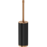 Mexen Triv perie de toaletă independentă, negru/cupru periat - 70A33073-65B