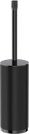 Mexen Triv perie de toaletă cu suport, neagră/black chrome - 70A33073-73B