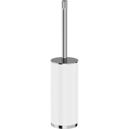Mexen Triv perie de toaletă de sine stătătoare, albă/crom - 70A33073-00W