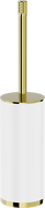 Mexen Triv szabadon álló WC-kefe, fehér/arany - 70A33073-50W