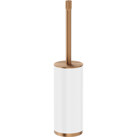 Mexen Triv perie de toaletă independentă, alb/cupru periat - 70A33073-65W