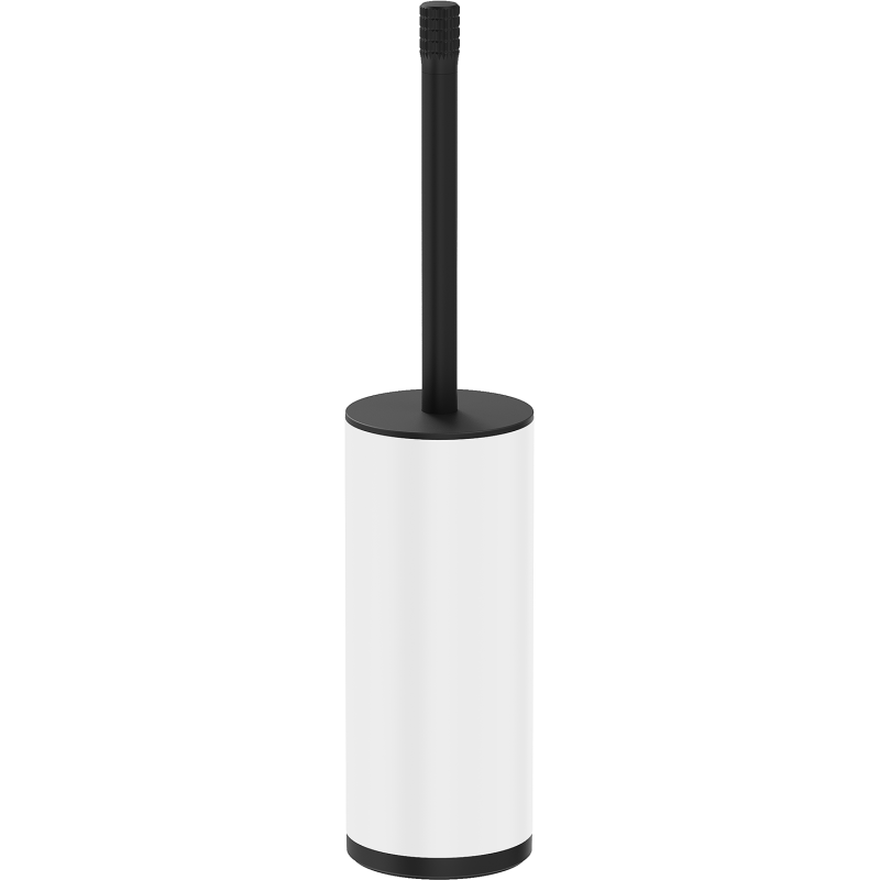 Mexen Triv perie de toaletă verticală, albă/neagră - 70A33073-70W