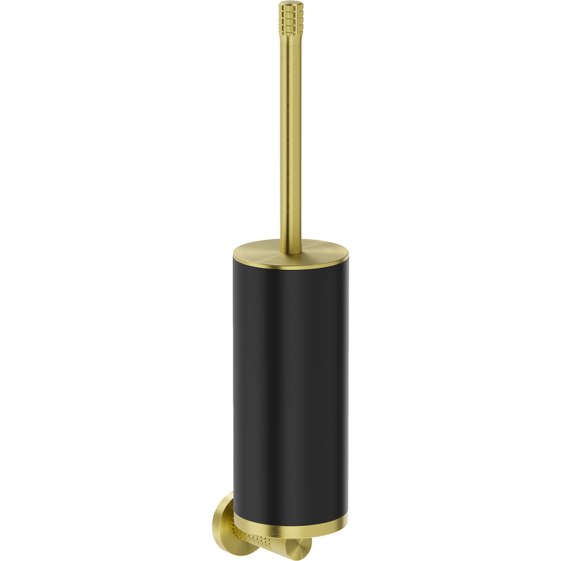 Mexen Triv wc kefe, fekete/arany kefézett - 70A33071-55B