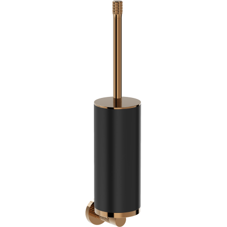 Mexen Triv fekete/rózsaarany WC-kefe - 70A33071-60B