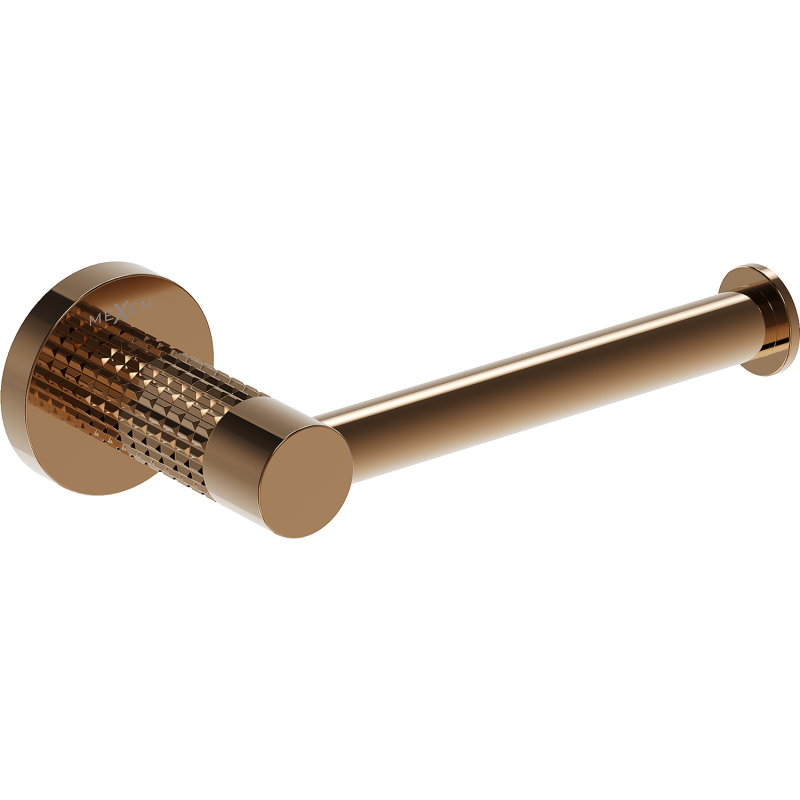 Mexen Triv toalettpapír tartó, rózsaarany - 70A33025-60