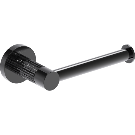 Mexen Triv suport hârtie igienică, negru cromat - 70A33025-73