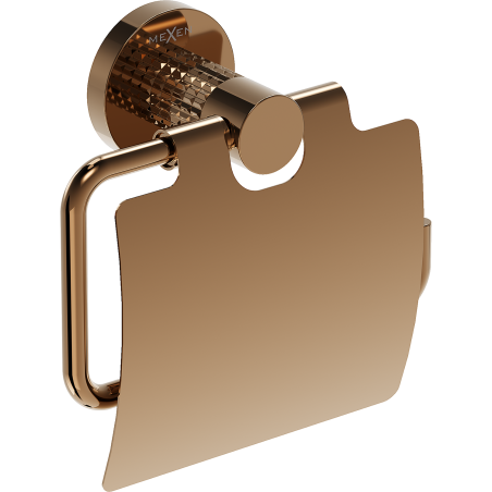 Mexen Triv suport de hârtie igienică, aur roz - 70A33021-60
