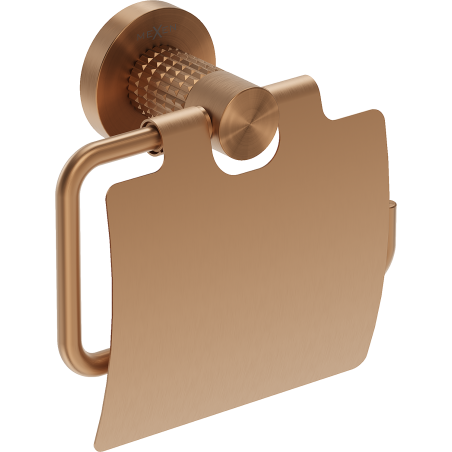 Mexen Triv WC-papírtartó, kefélt réz - 70A33021-65