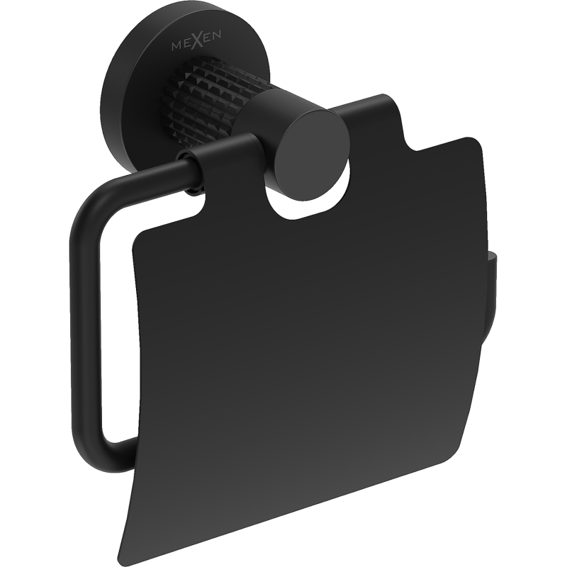 Mexen Triv suport hârtie igienică, negru - 70A33021-70