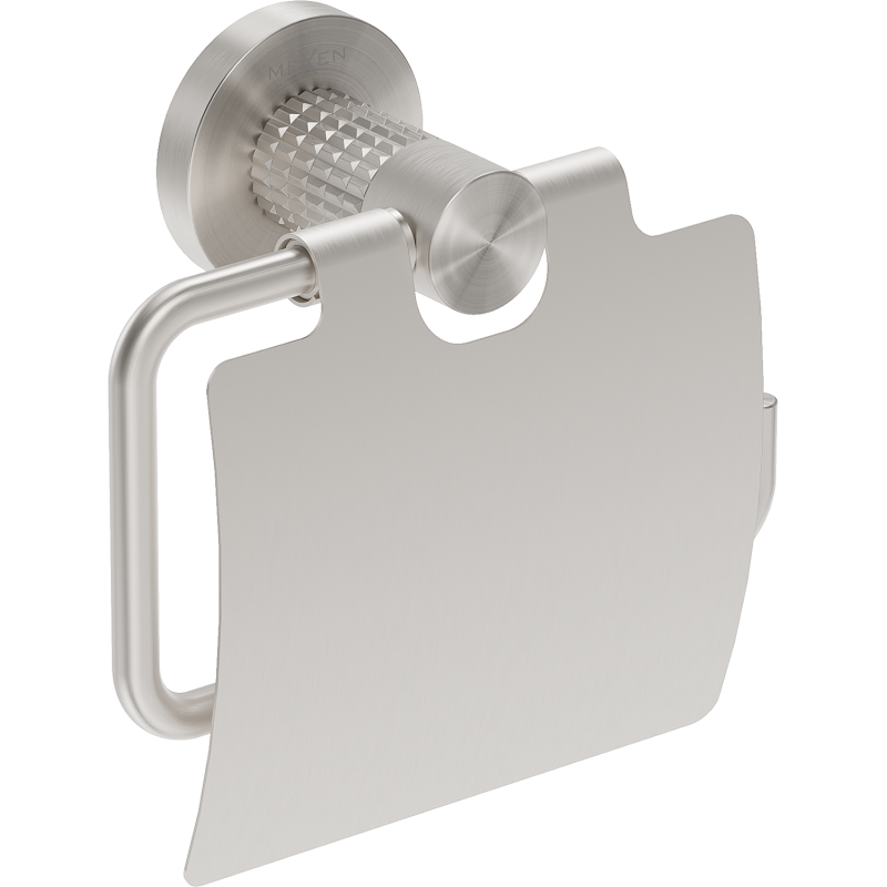 Mexen Triv wc-papírtartó, kefe nikkel - 70A33021-97