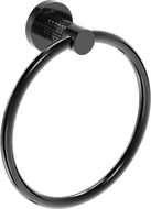 Mexen Triv törölközőtartó, fekete króm - 70A33031-73