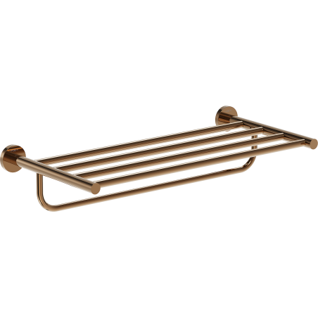 Mexen Ovio raft pentru prosoape, aur roz - 70A19581-60