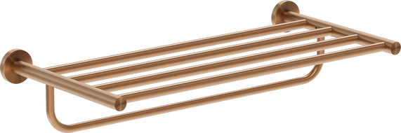 Mexen Ovio törülközőtartó, csiszolt réz - 70A19581-65